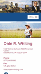 Mobile Screenshot of dalerwhiting.com